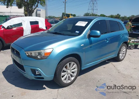 2011 Mitsubishi Outlander Sport Se z USA, uszkodzony, nr VIN JA4AP4AU1BZ013339